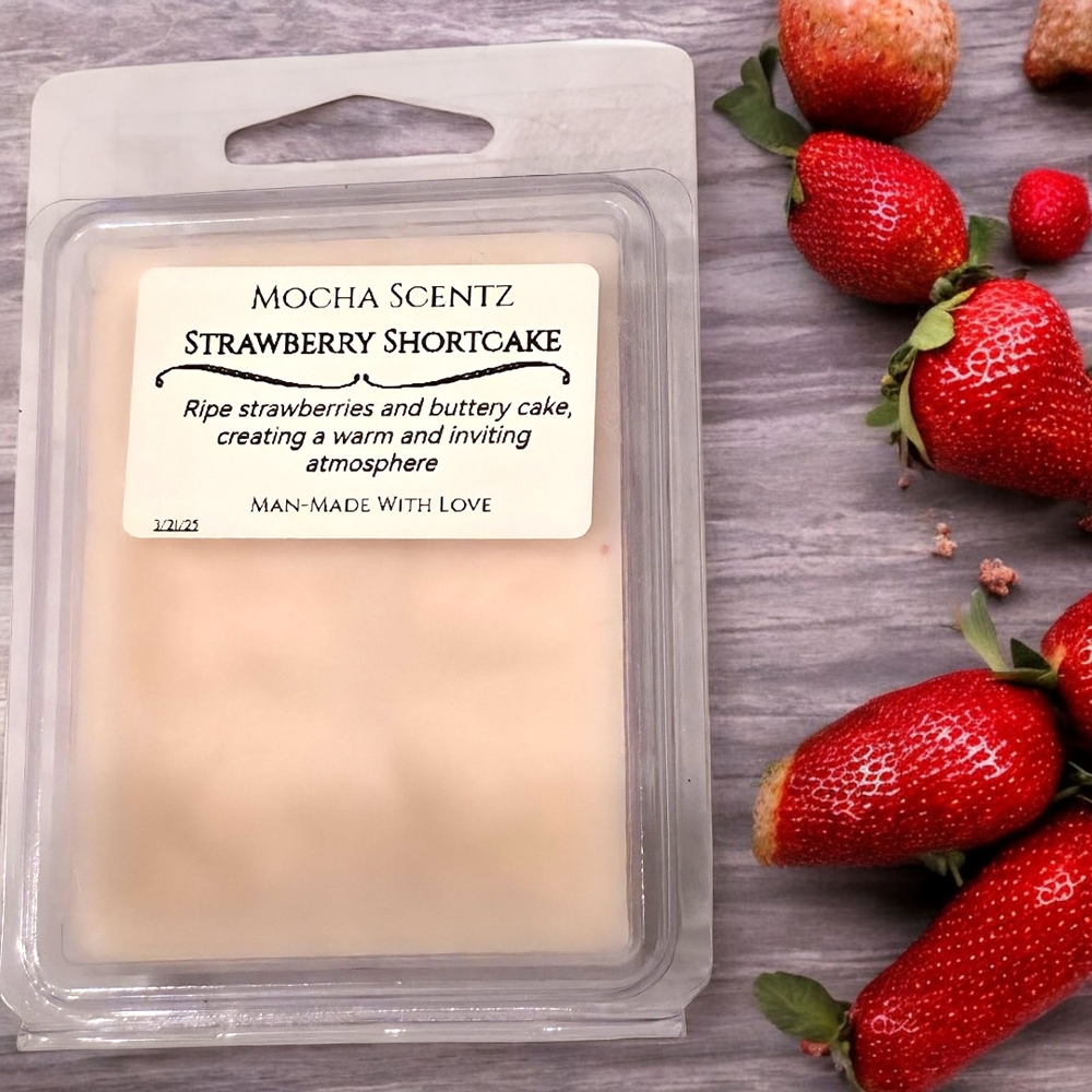Mocha Scentz Strawberry Shortcake Wax Melts